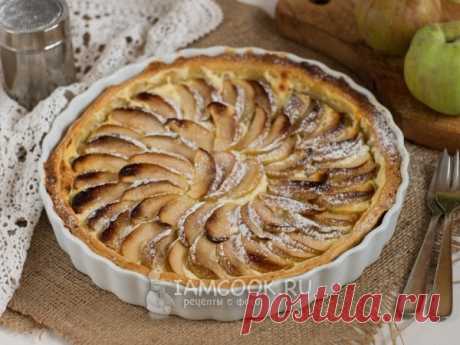 Яблочный пирог с творогом (без яиц) — рецепт с фото Эффектный домашний пирог с яблоками и мягким творогом для уютного дружеского чаепития!