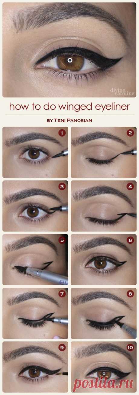 How to Do Winged Eyeliner
