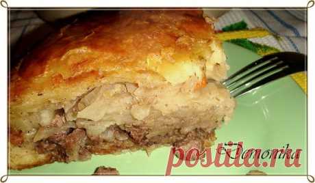Кубете – татарский пирог с мясом и картошкой (вариант рецепта)