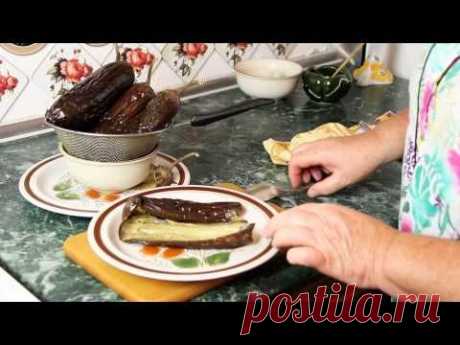 Самая вкусная закуска из баклажанов (острая ) - YouTube