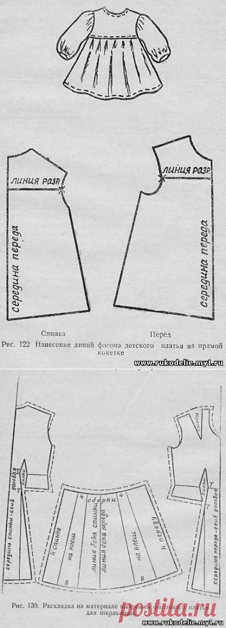 19) Моделирование детского и женского платья - Шейте сами  - Всё о шитье