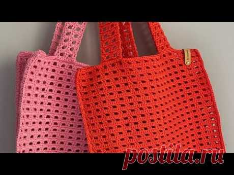 POLYESTER MAKROME İPTEN YAZLIK ÇANTA YAPIMI / Making a summer bag from polyester macrame rope