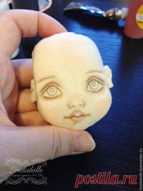 Игрушки | Куклы | Кукольная Мастерская
Роспись кукольного личика