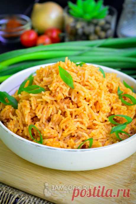 Рис с томатной пастой на сковороде — рецепт с фото пошагово