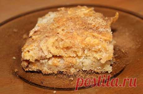 Быстрый яблочный пирог на кефире  / Райская пища