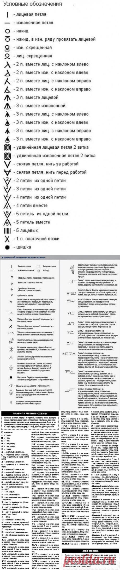 Много очень красивых узоров на спицах — Сделай сам, идеи для творчества - DIY Ideas