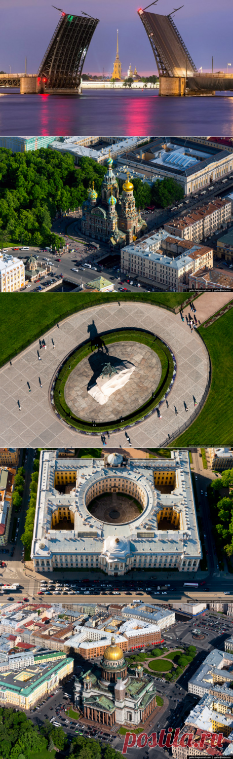 Виды Санкт-Петербурга с вертолета | Life on Photo
