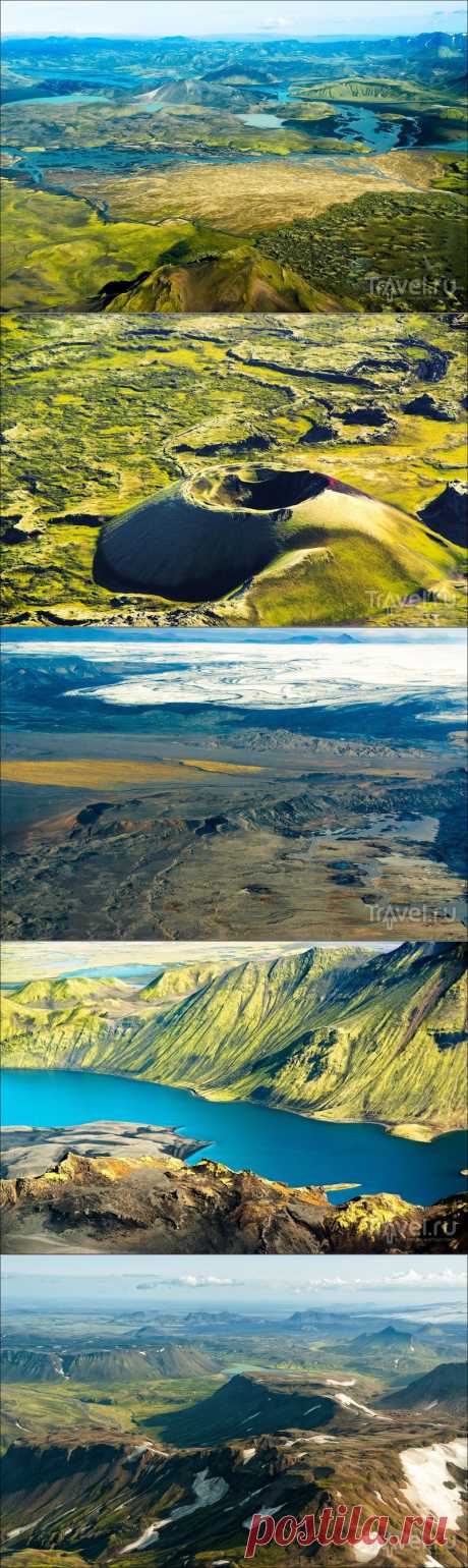 Красочная Исландия: полёт на самолёте | Города и страны