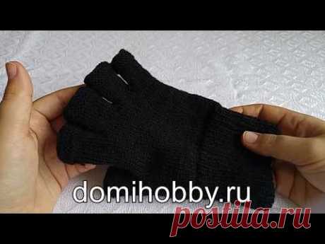 вязание перчаток