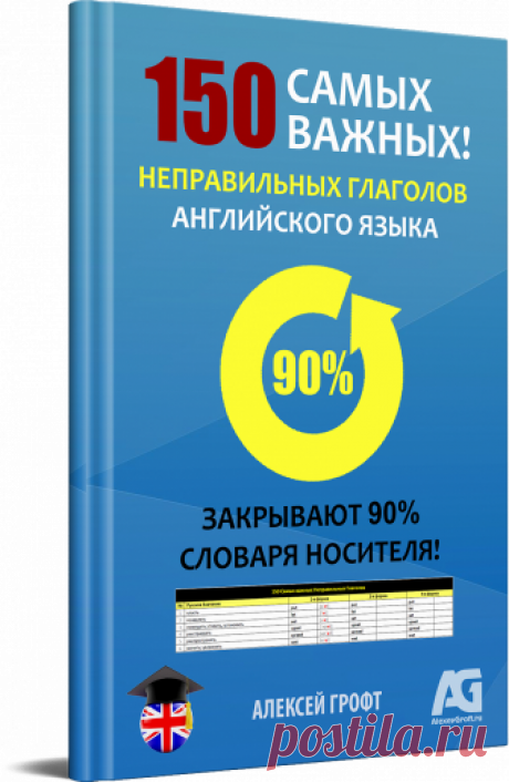 150 Ключевых Глаголов: Excel + PDF / Блог AG