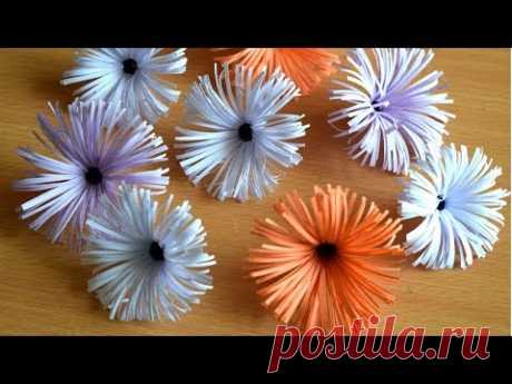 How To Make Flower With Paper: Paper Flower diy