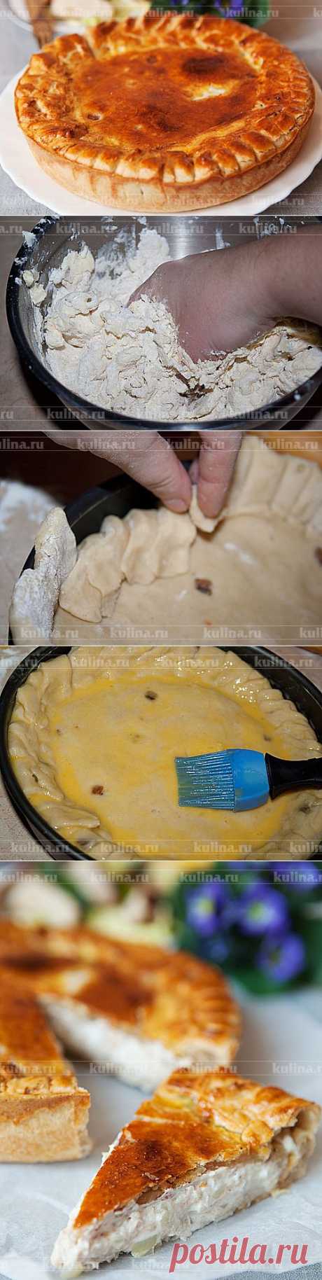 Песочный пирог с консервированным тунцом – рецепт приготовления с фото от Kulina.Ru