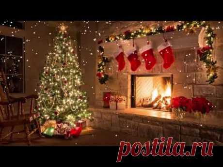 Classic Christmas Music with a Fireplace and Beautiful Background (Classics) (2 hours) (2019)