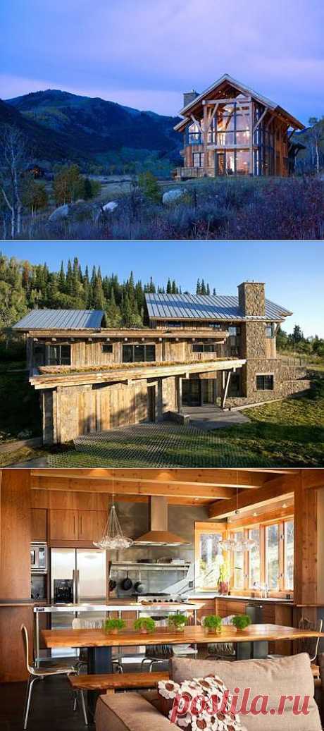 Reed Residence – эко-дом из старой древесины на альтернативных источниках энергии | Экологичные штучки