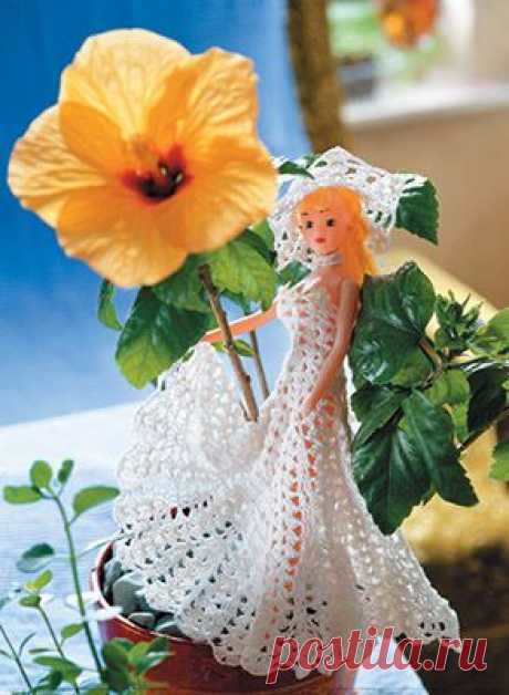Скачайте схемы Платье для куклы Барби, вид рукоделия Вязание спицами - Валентина.ру