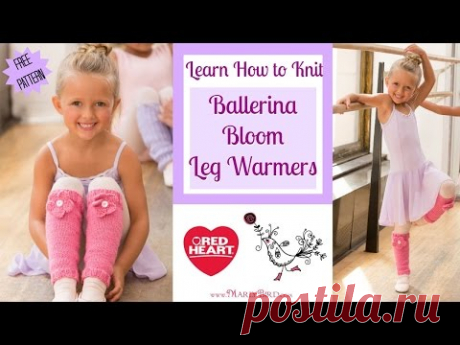 Learn How to Knit the Ballerina Bloom Leg Warmers with Marly Bird