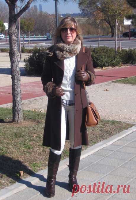 Базовые правила зимнего гардероба для женщины от 40 до 50 лет — Мода