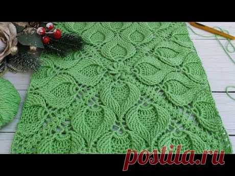 Узор невероятной красоты для домашнего уюта ✨ Crochet pattern ✨Crochet blanket  ✨ Часть - 1 ✨
