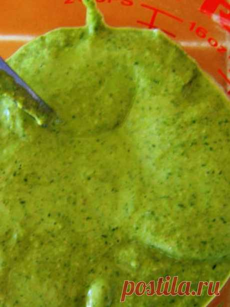 Зеленая аджика по-абхазски - лучшие рецепты