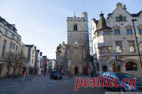 Прогулка по рождественскому Оксфорду (Oxford).