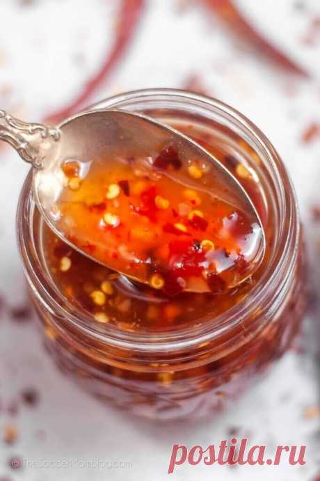 Homemade Thai Sweet Chili Sauce - The Soccer Mom Blog