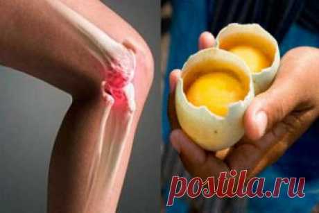Как использовать 2 яйца для полного исчезновения боли в колени и «ремонта» суставов Проверенное средство!