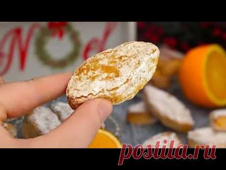 Итальянское апельсиново-миндальное печенье: без муки и глютена: Ricciarelli ♥