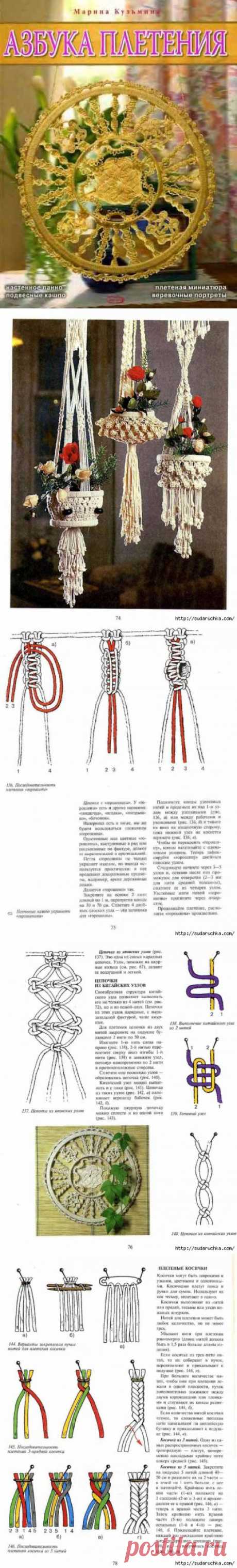 &quot;Азбука плетения&quot;.Книга по макраме. Часть 2..