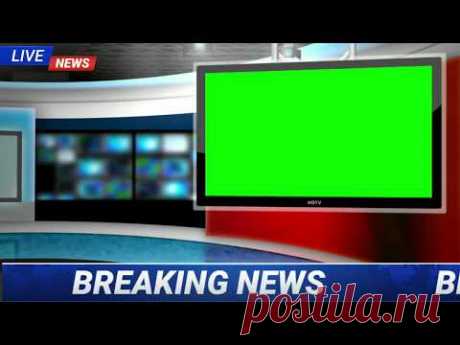 News Background video | Breaking News green Screen video |Green Screen, News video editing