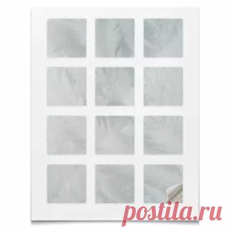 Наклейки квадратные 5×5 см Зимний узор #4602922 в Москве, цена 440 руб.: купить наклейки с принтом от Anstey в интернет-магазине