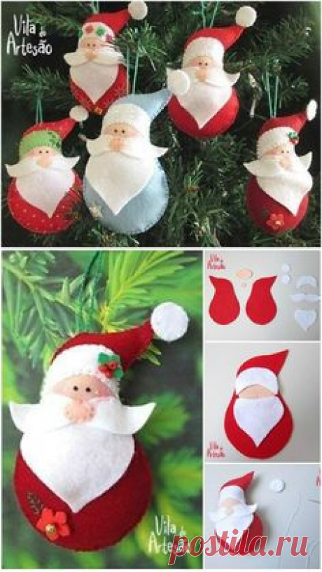 DIY Santa Claus Sewing Patterns and Ideas =&gt;