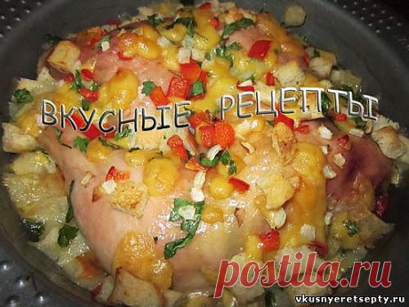 Праздничные куриные окорочка в духовке рецепт - Блюда из птицы - Вторые блюда - Рецепты - Вкусные рецепты