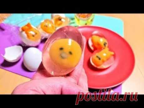 "Hard boiled" Gudetama Jelly まるごと卵のぐでたまゼリー