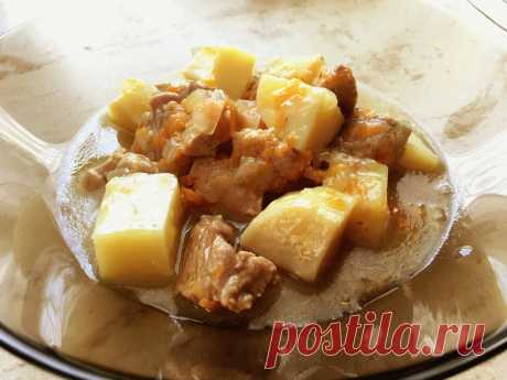 Жаркое из индейки с картошечкой: ароматное и наваристое блюдо | MamaGotovit Vkusno | Яндекс Дзен