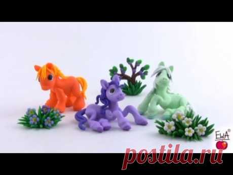 LET'S CLAY! PONY tutorial - polymer clay