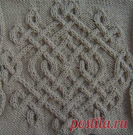 Ravelry: Celtic Snowflake (#14) pattern by Devorgilla's Knitting (sometimes...)