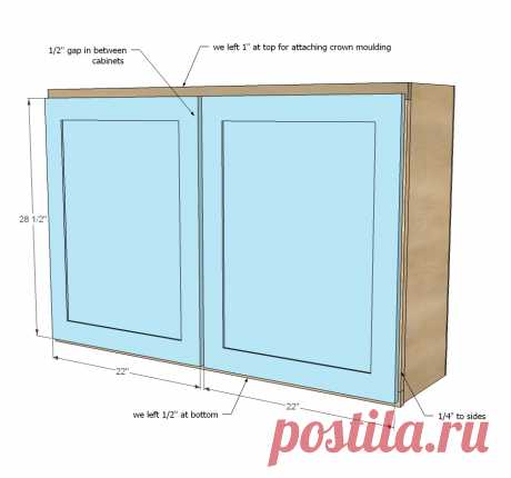 Ana White | 45" Wall Kitchen Cabinet - DIY Projects