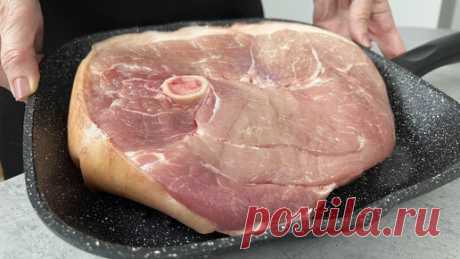 Коронное блюдо моей свекрови, свинина на кости из 90-х. Шикарное мясо, очень вкусное и недорогое | Сейчас Приготовим! | Дзен