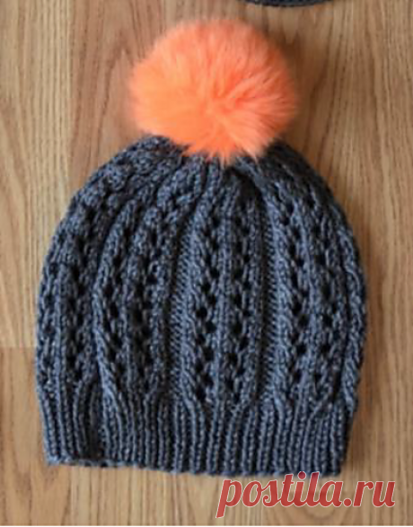 Ravelry: Lace Rib Hat pattern by Universal Yarn