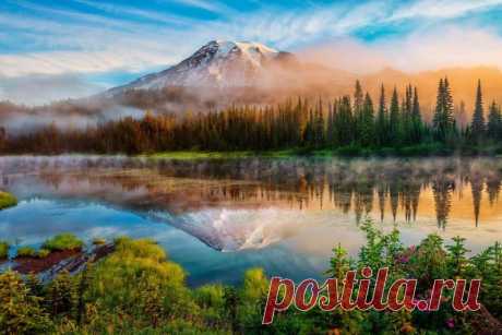 Каскадные горы, Вашингтон .. Cascade Range, Washington..