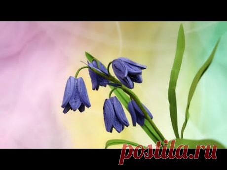 ABC TV | How To Make Bluebells Flower - Paper Quilling - Craft Tutorial