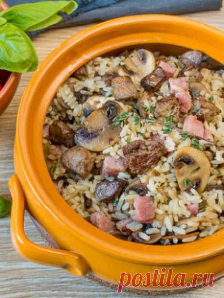 Рис с куриной печенью и грибами: как приготовить - проверенный пошаговый рецепт с фото на Вкусном Блоге