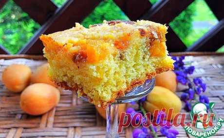 Пирог с нектаринами и абрикосами – кулинарный рецепт