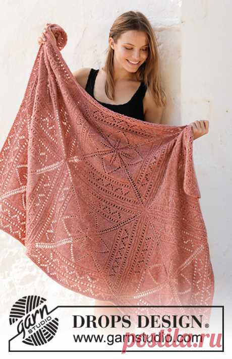 Sweet Nordic Rose / DROPS 209-1 - Modèles tricot gratuits de DROPS Design