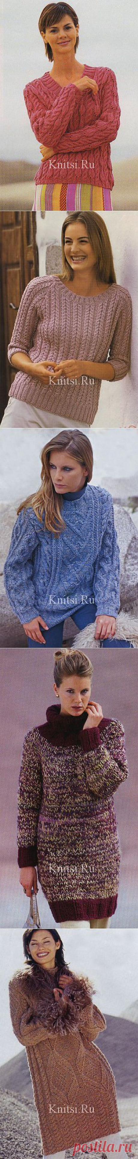 Вязание для женщин / Пуловеры