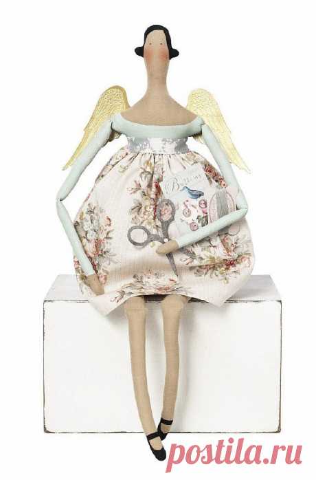 Выкройка Homemade Angel – Ангел домашних поделок из новой книги Тони Финнангер