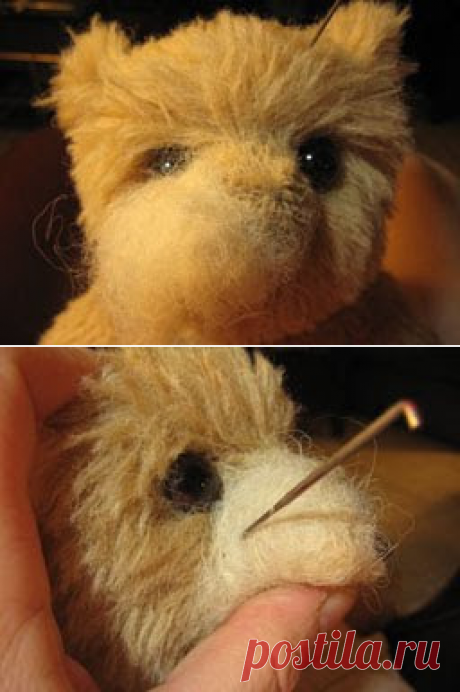 Desertmountainbears Notes: felting a face