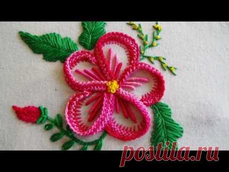 Hand Embroidery: Mediterranean knot