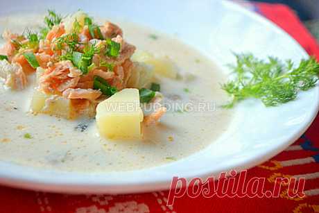 Сливочный суп с семгой, рецепт с фото | Как приготовить на Webpudding.ru