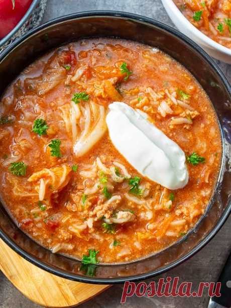 Рецепт голубцового супа 🔥 на Вкусном Блоге